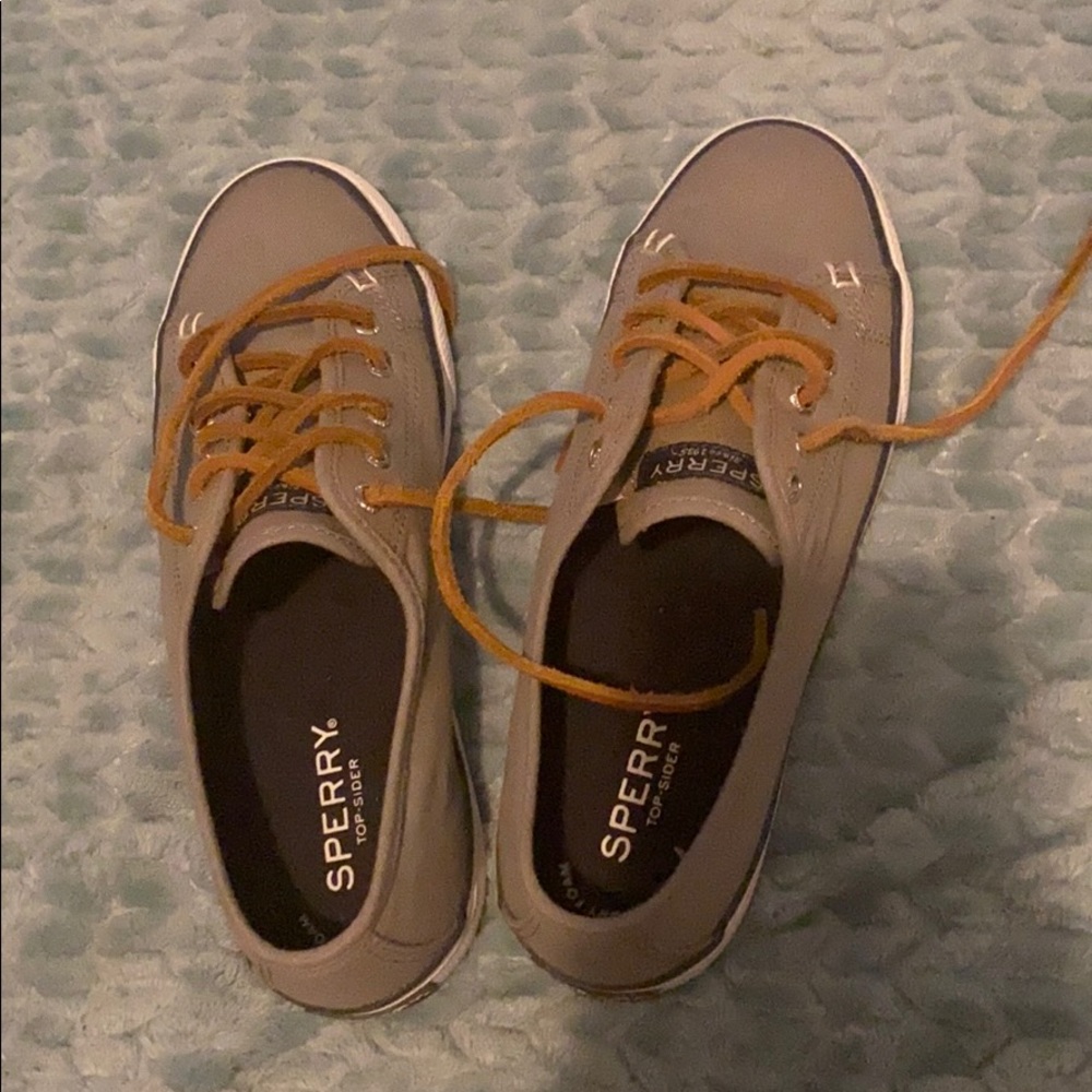 sperry gray shoes